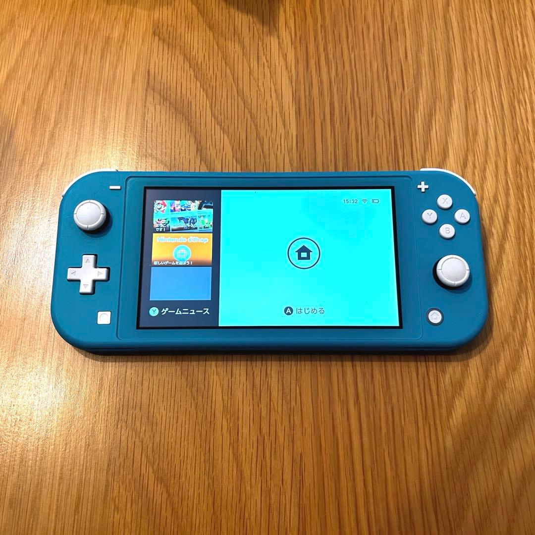 Nintendo Switch Lite ターコイズ 本体/充電器/おまけ付き