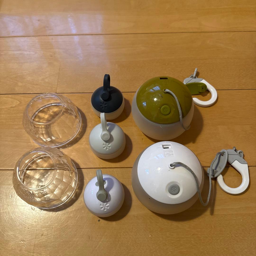 スノーピーク　ほおづきセット　クリスタルシェード✖️2付き