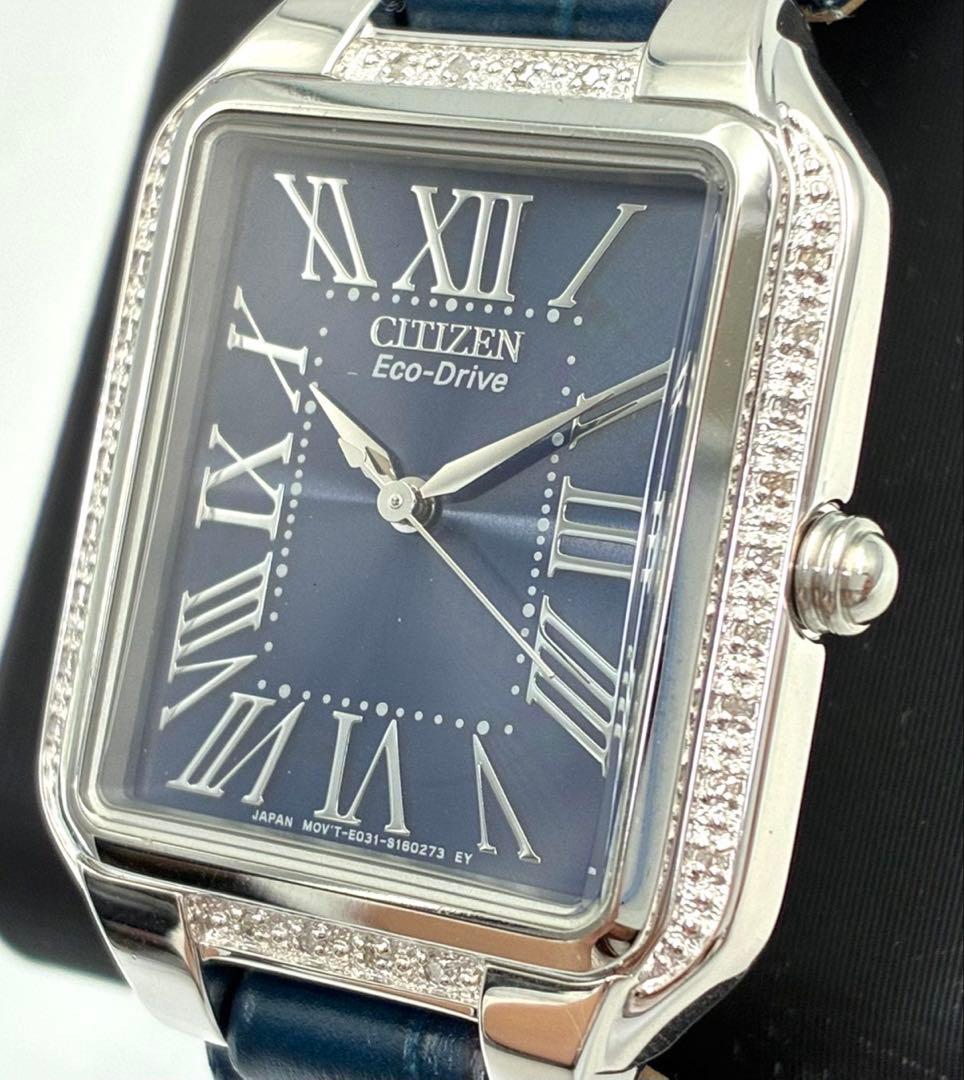 CITIZEN シチズン Eco-Drive エコドライブ スクエア型