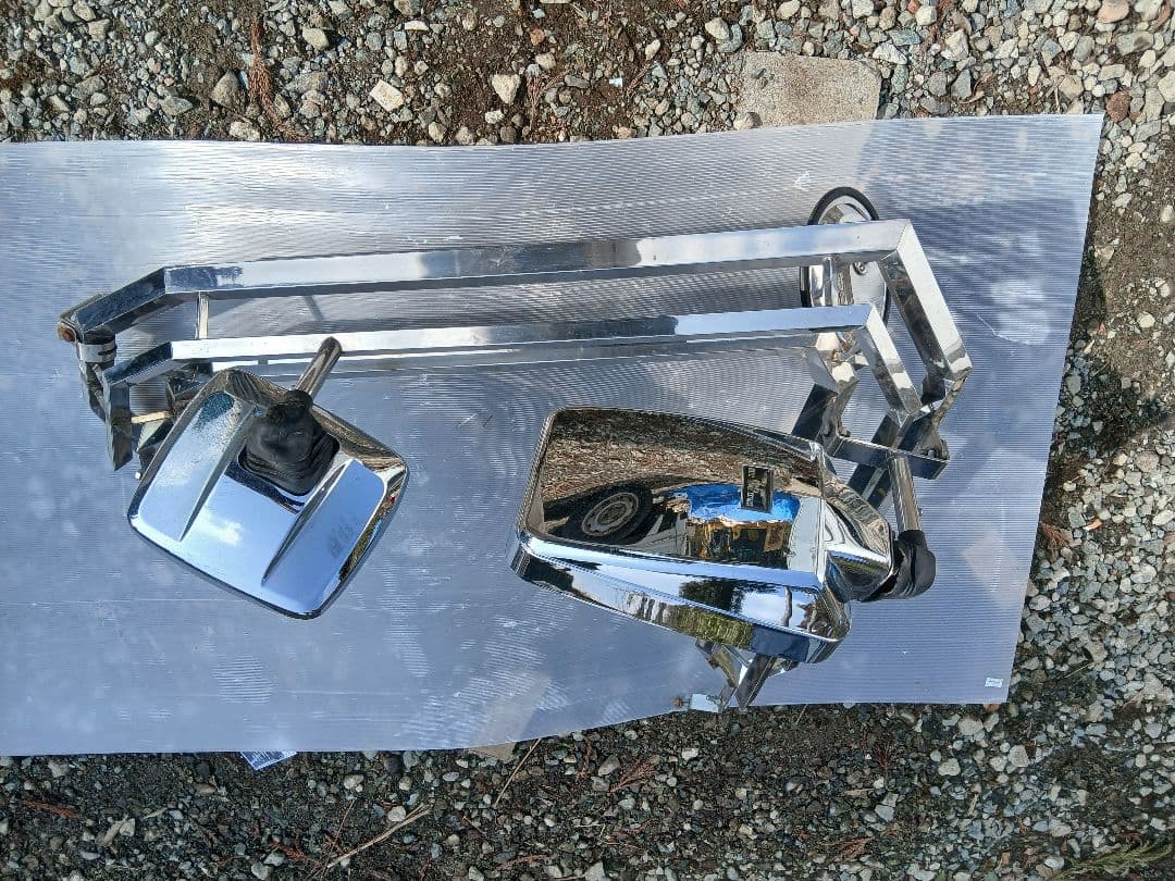 デコミラー ステンレス 左右セット