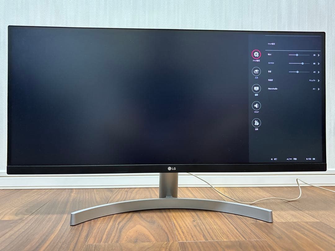 LG 29型ウルトラワイドモニター 29WN600-W