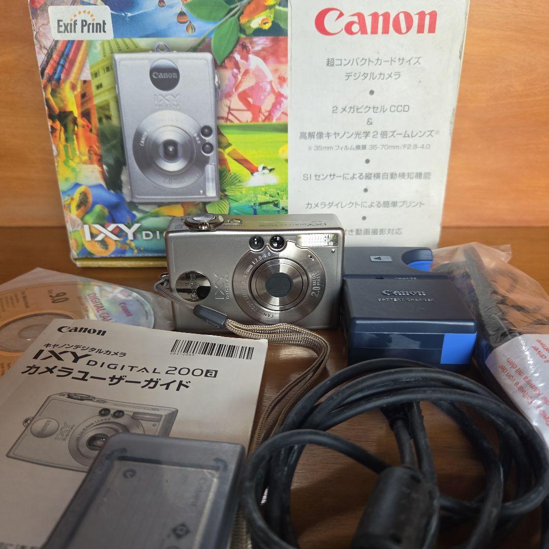 Canon IXY コンパクトデジタルカメラ200a
