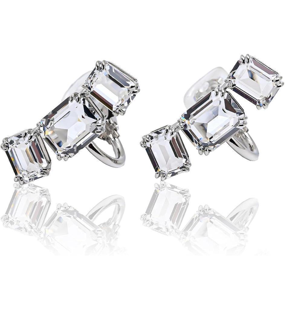 403 スワロフスキー イヤリング Millenia クリップイヤリング クリア