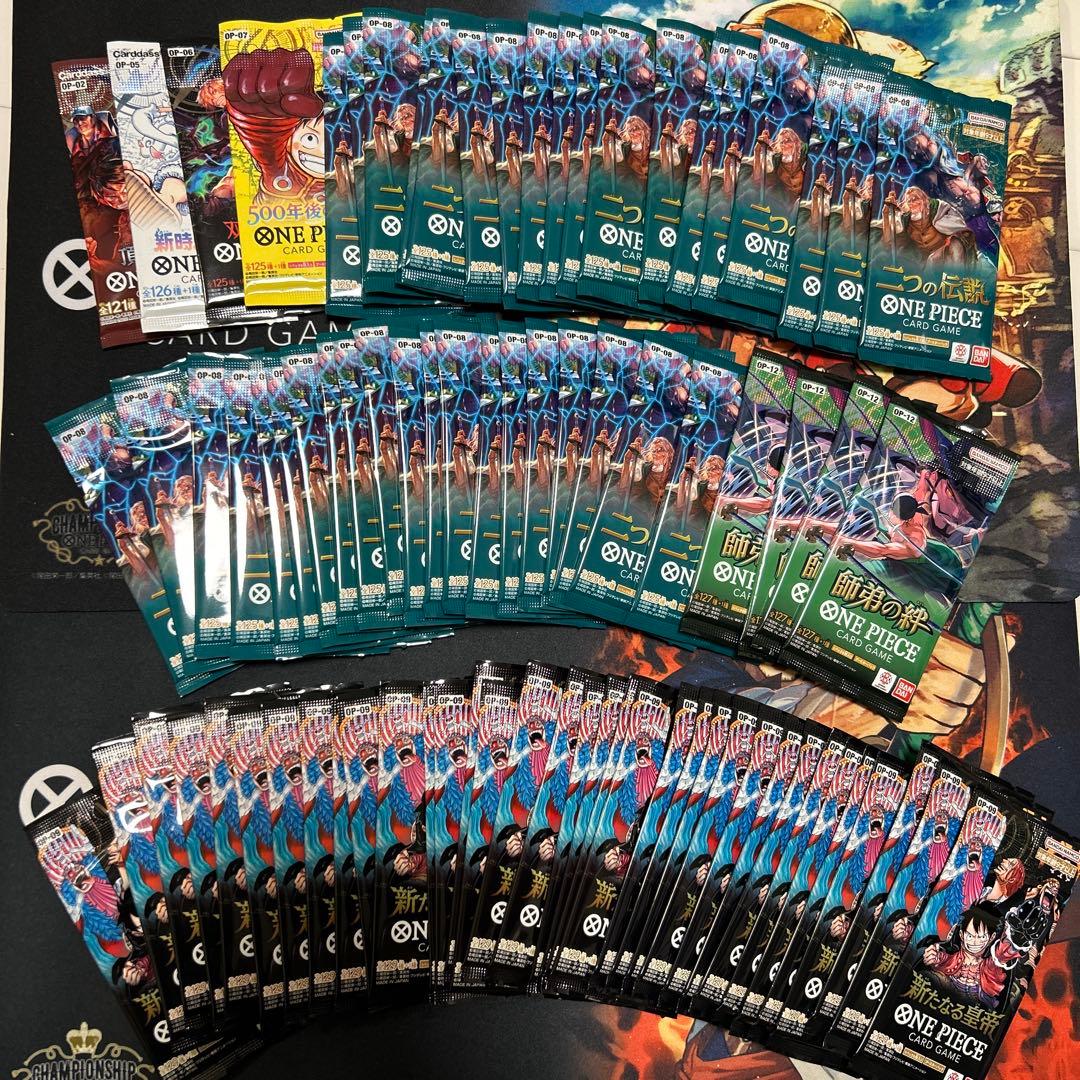 ワンピース トレーディングカード パックシングルカードセット
