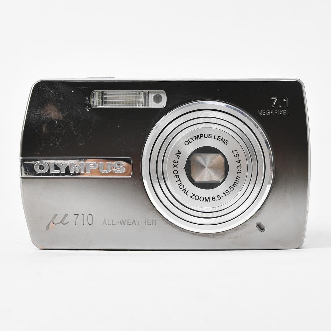 【撮影画像有】オールドデジカメ オリンパス μ710 動作確認済み