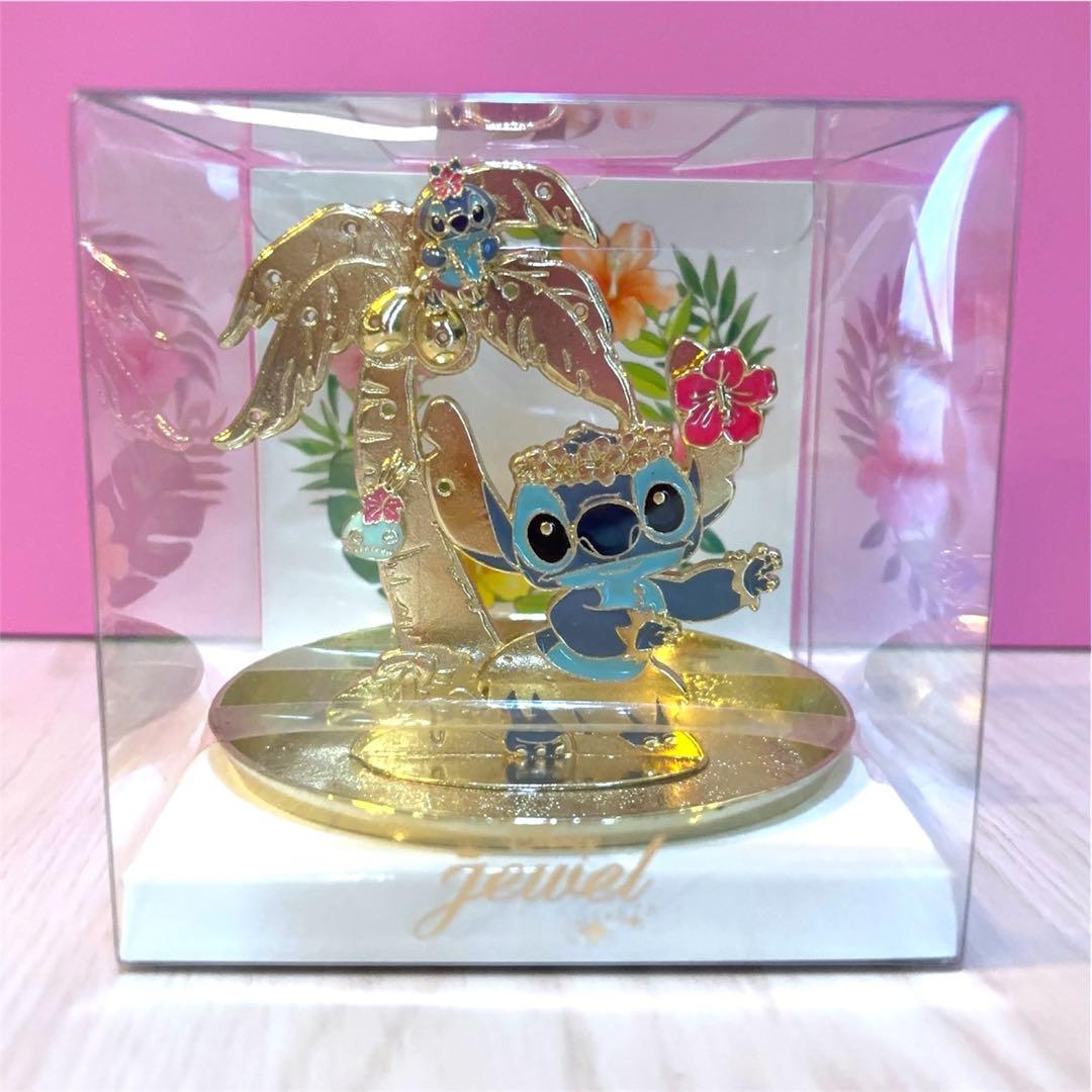 おまめ　ディズニー スティッチ ピアス付き ジュエリートレーセット 激レア