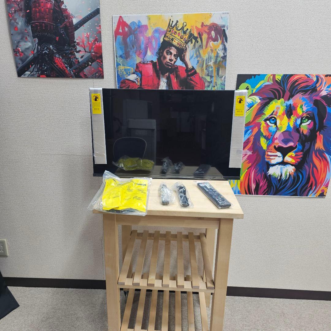 未使用 液晶テレビ リモコン付き 東京23区全域送料無料