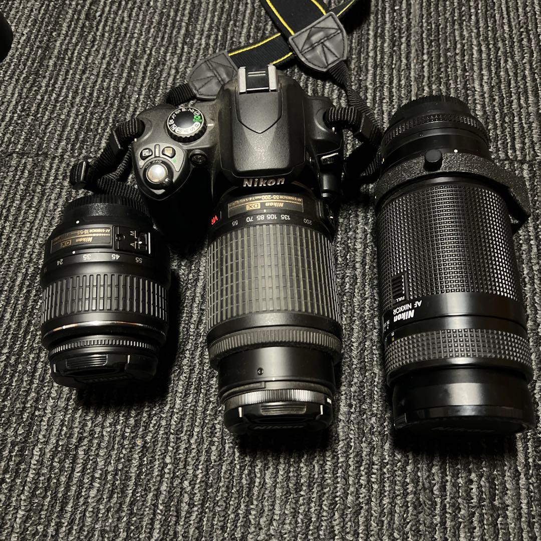 Nikon D40X カメラとズームレンズセット