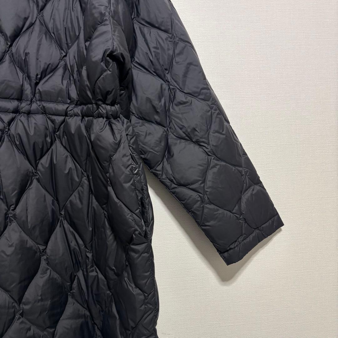 美品 24AW タイオン フリークスストア別注　ロングダウンコート キルト　黒