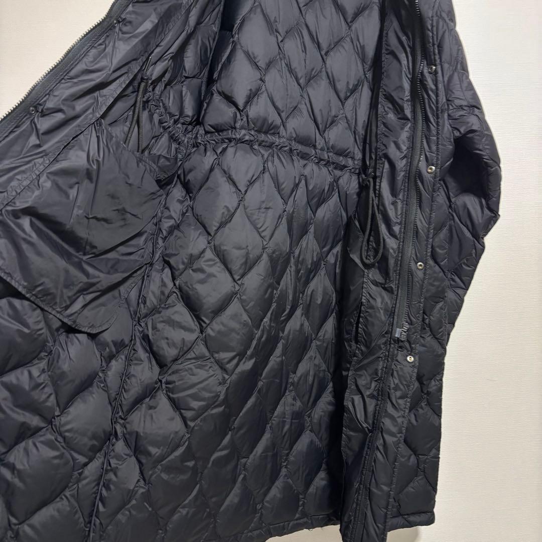 美品 24AW タイオン フリークスストア別注　ロングダウンコート キルト　黒