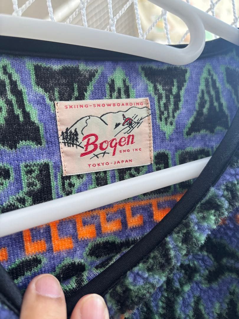 BOGEN “SKI BOA CREW” フリース　サイズM