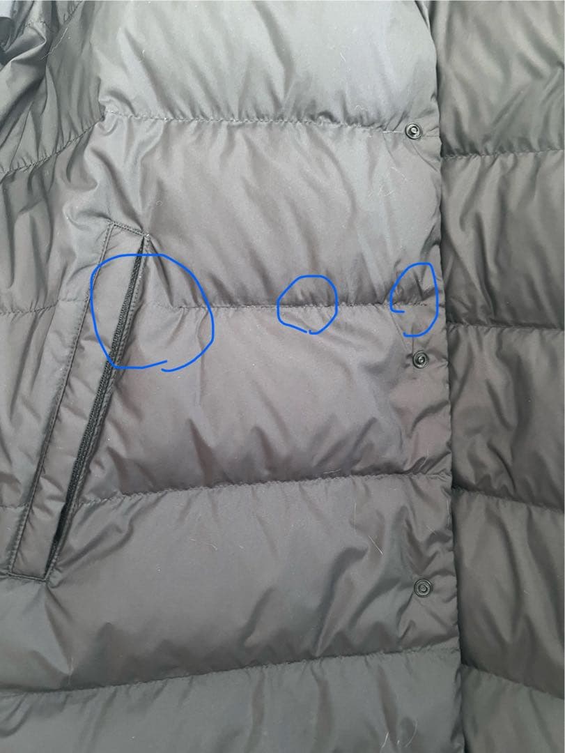 ORCIVAL ライトダウンコート ブラック サイズ１