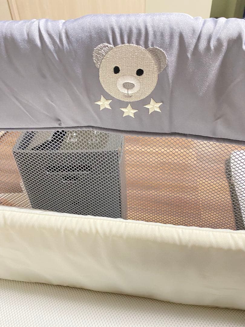 ココネルエアーAB　ベッド　グレーベア