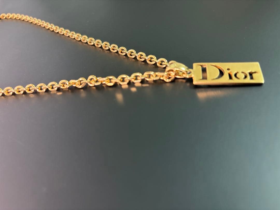 Dior ロゴプレート ネックレス 17