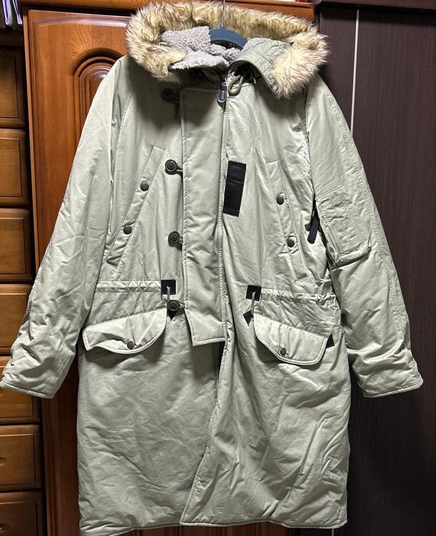 AIVER サーモライト N-3 フライトコート Ｌ