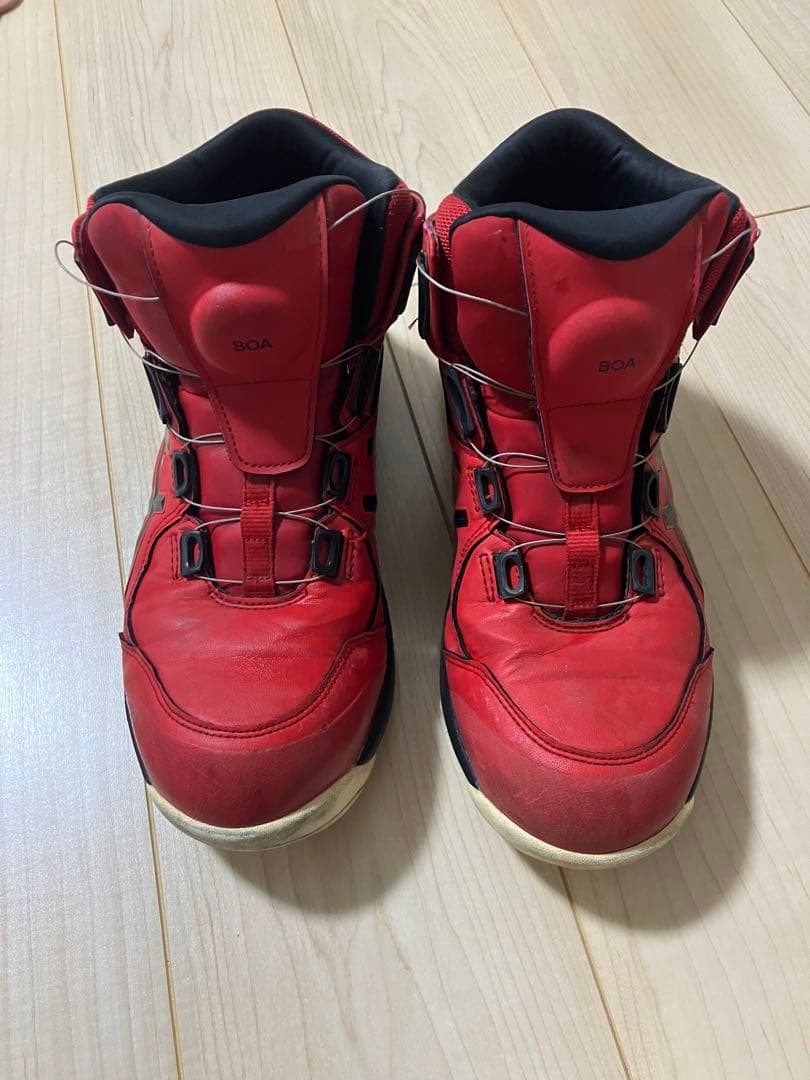 ASICS BDA レッド安全靴