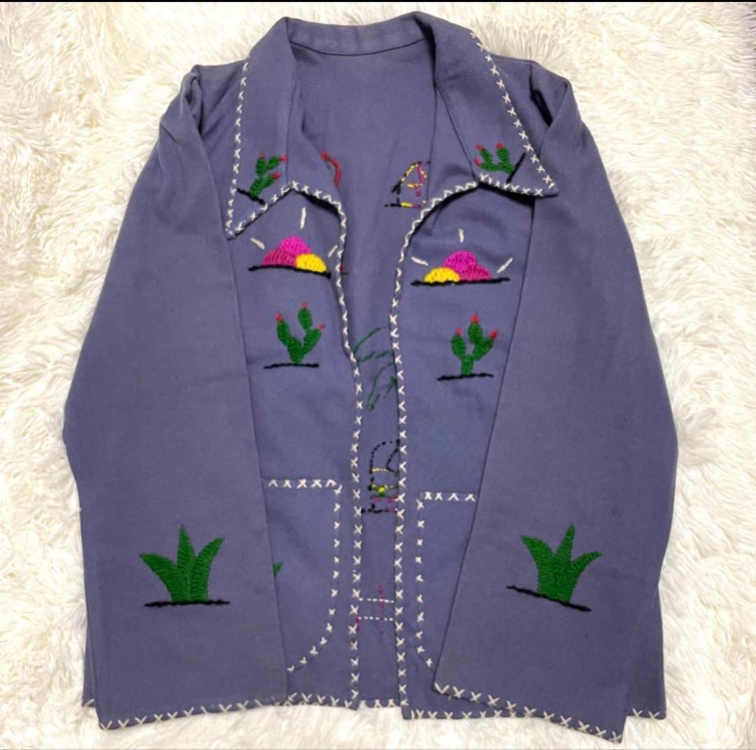 メキシカンジャケット　vintage Mexican jacket　刺繍　中目黒