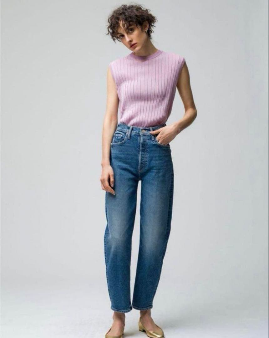 MOTHER×ロンハーマン別注 テーパードデニム サイズ26