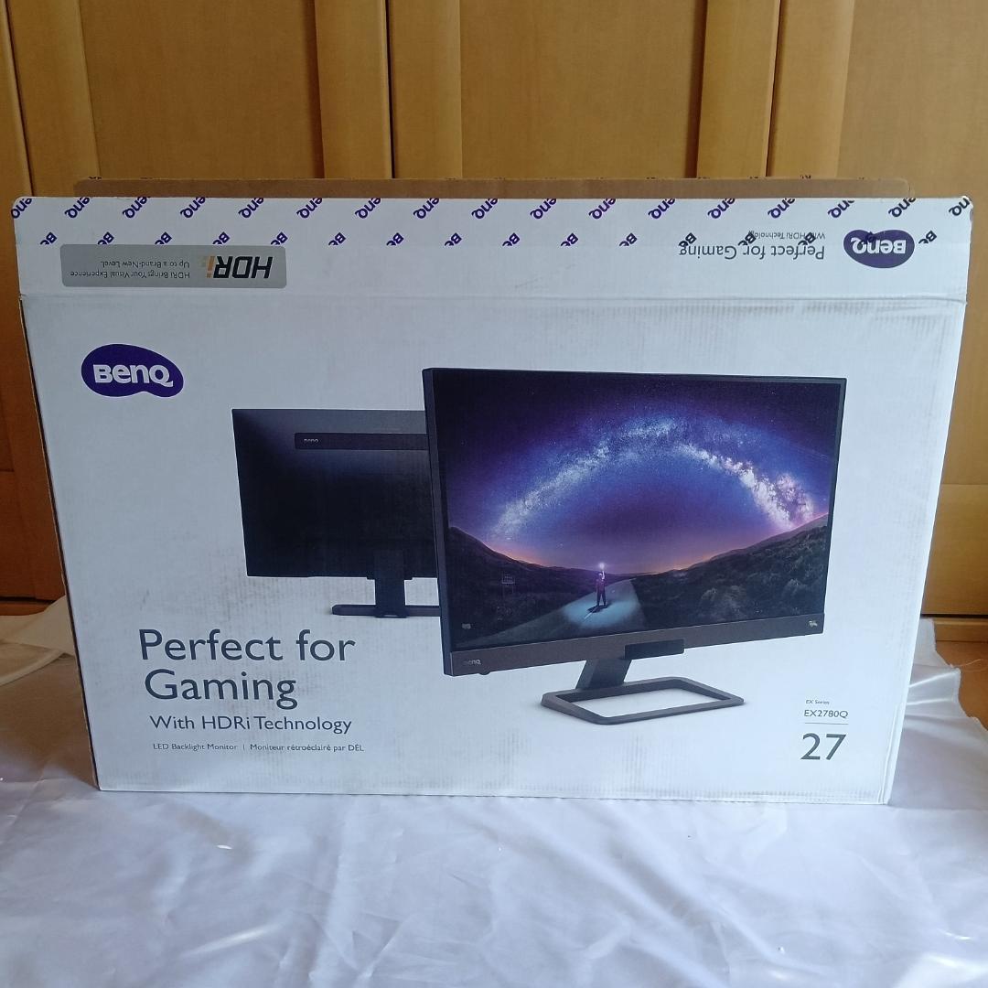 BenQ MOBIUZ EX2780Q ゲーミングモニター