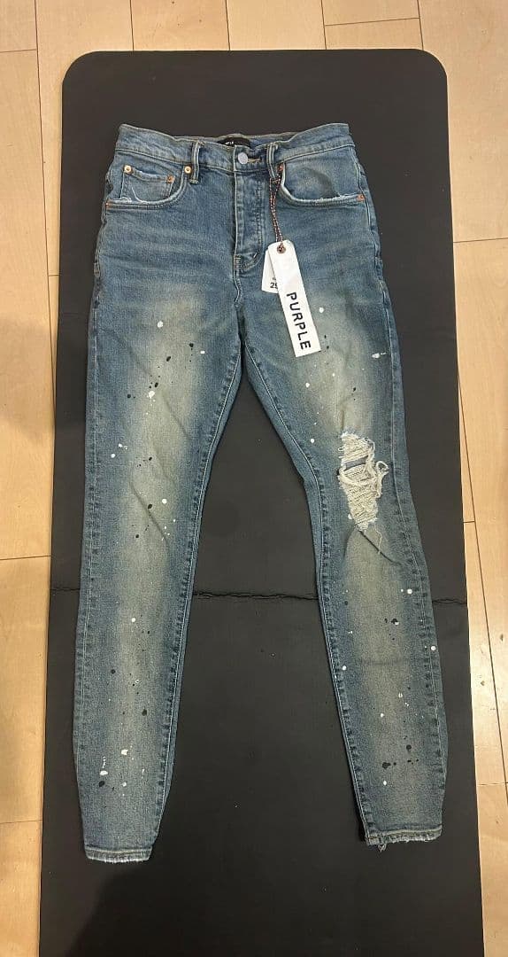 PURPLE スキニーデニム 29