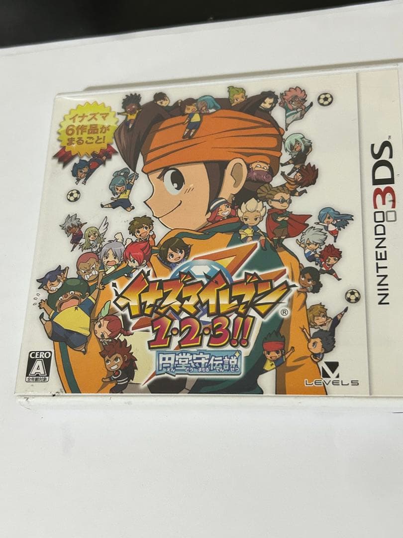 【動作確認済】イナズマイレブン 1 2 3 円堂守伝説 3DS ニンテンドー