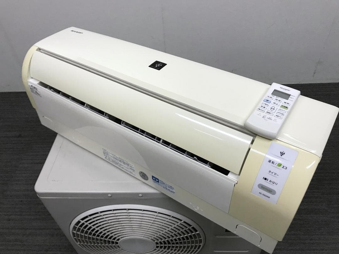東京引取限定　シャープ　ルームエアコン　AC-D22AW　2014年　おもに6畳
