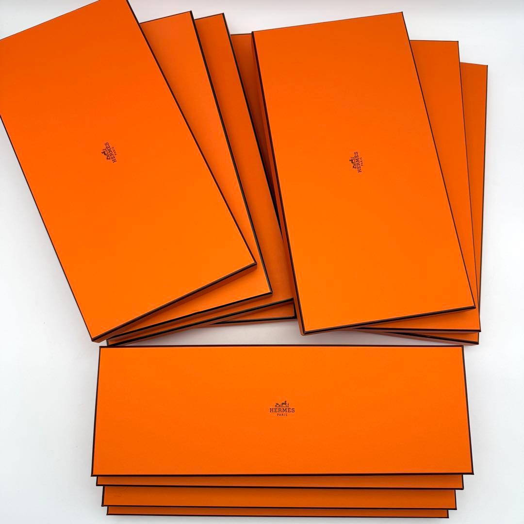 【HERMES】 エルメス 空箱 薄い箱 33箱 まとめ売り