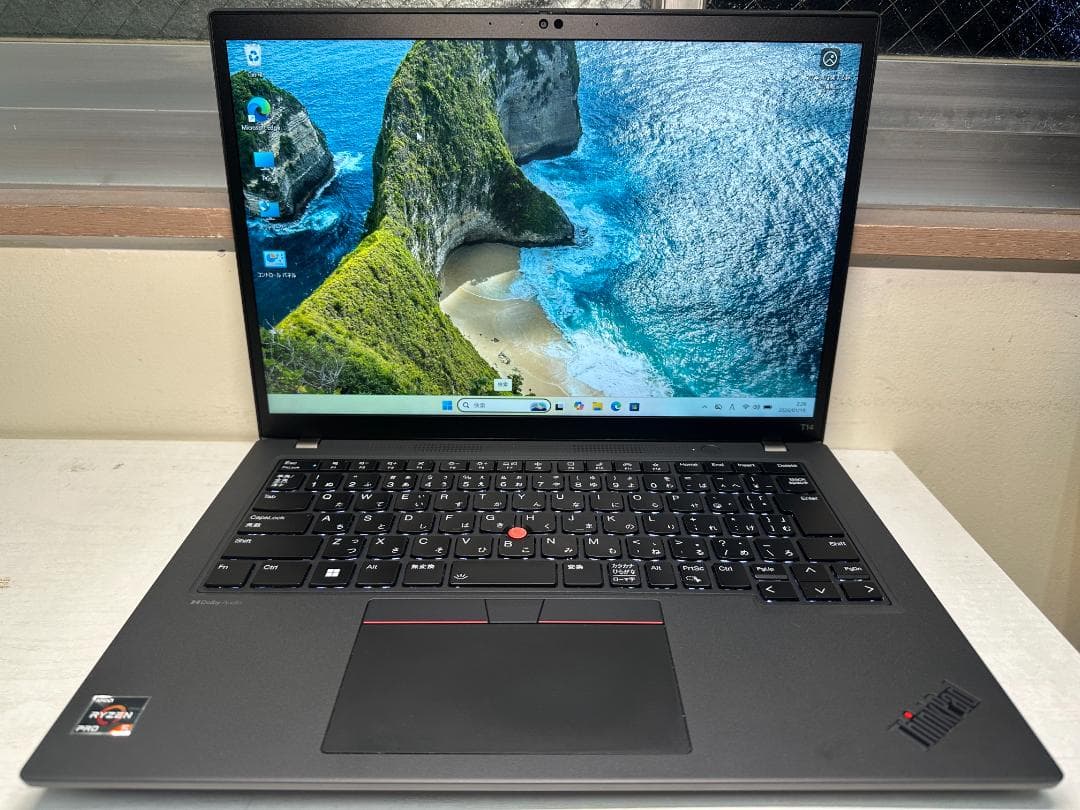 Windowsノート本体 Lenovo ThinkPad T14 G4 R5 16G 512G 740M