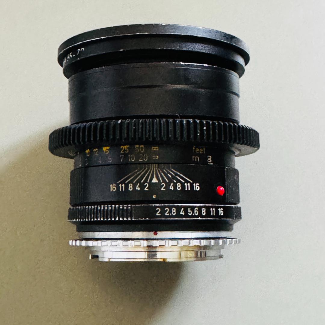 シネマ用　Leitz Summicron-R 1:2.0/90 2 cam