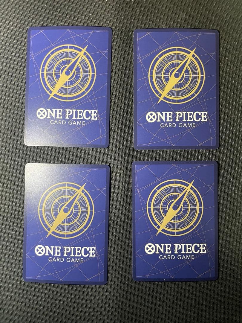 モンキー・D・ルフィ：最強ジャンプ5月号　学園プロモ　4枚セット