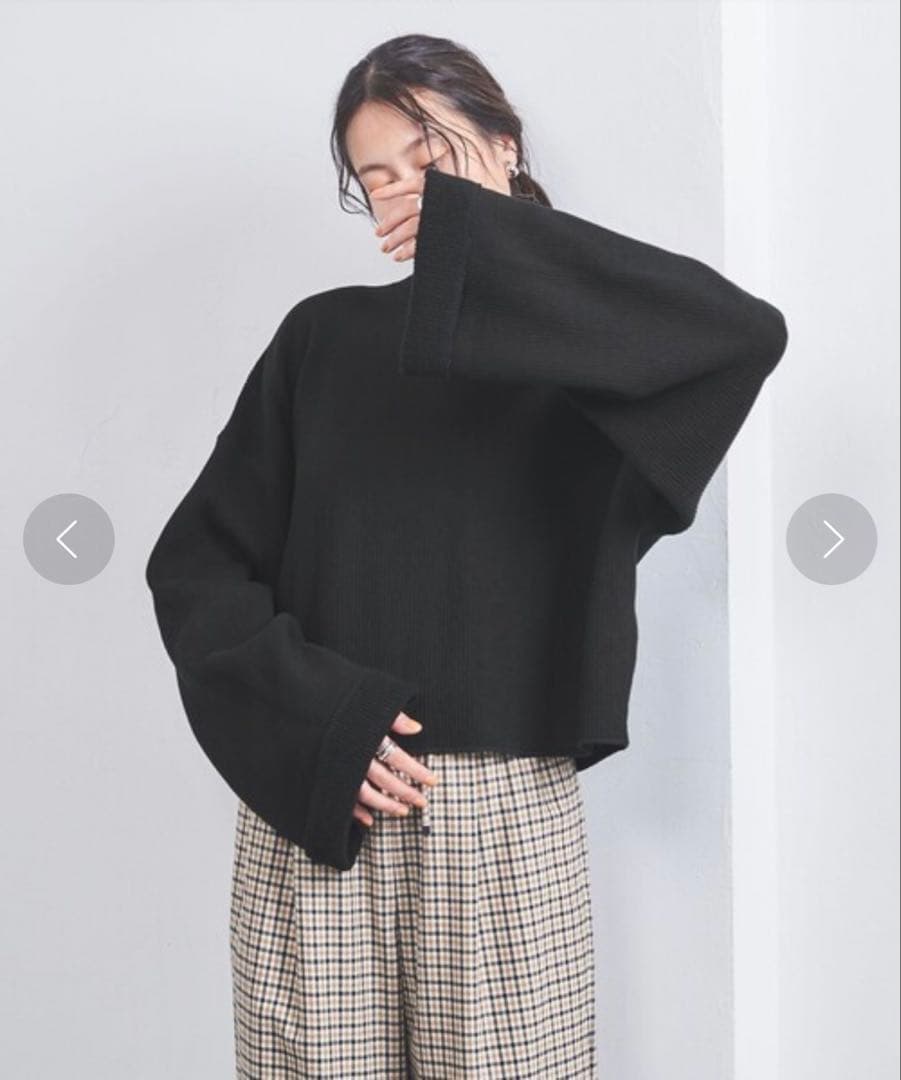 SACRA ワイドスリーブ トップス