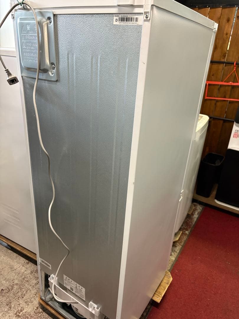 SHARP　２ドア冷蔵庫　2023年モデル　179ℓ　SJ-D18J-W