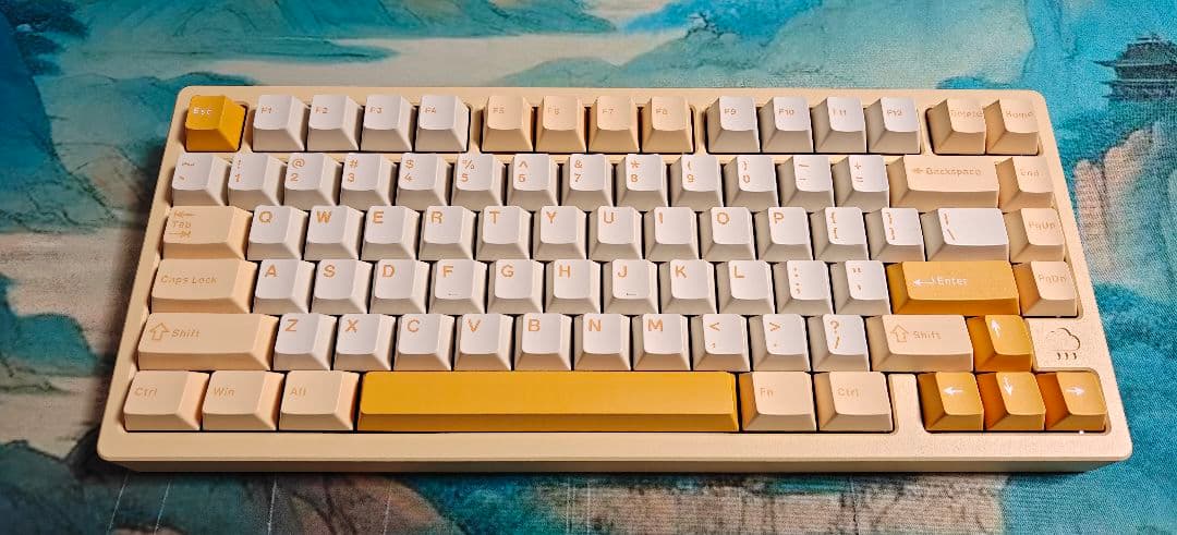 WOBKEY rainy75 イエロー