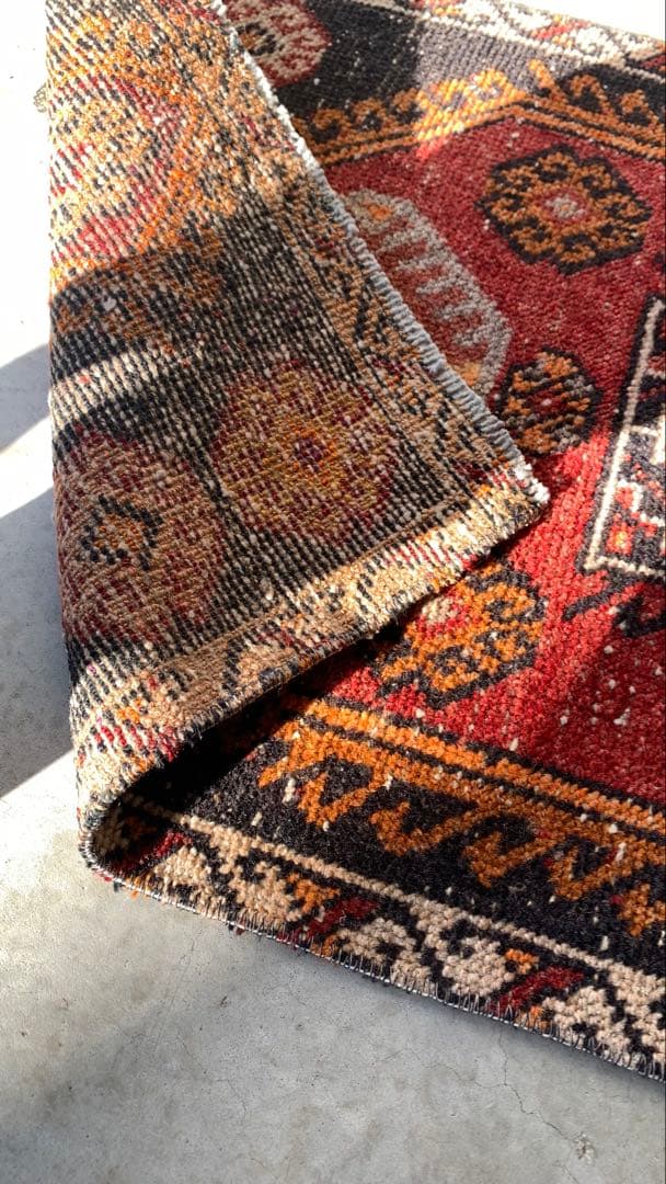 48×93 “Paper balloons” ViNTAGE RUG