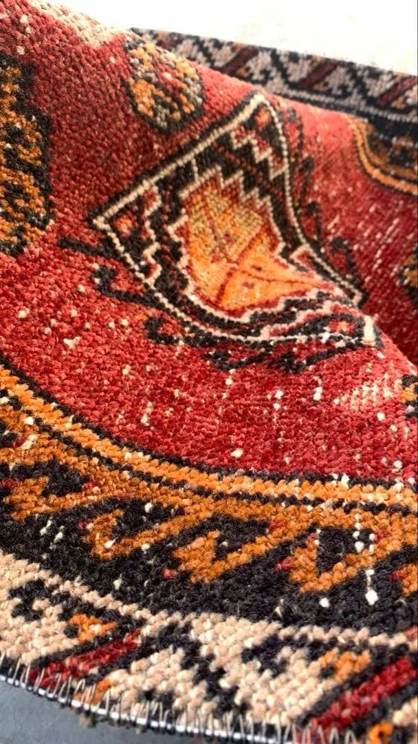 48×93 “Paper balloons” ViNTAGE RUG