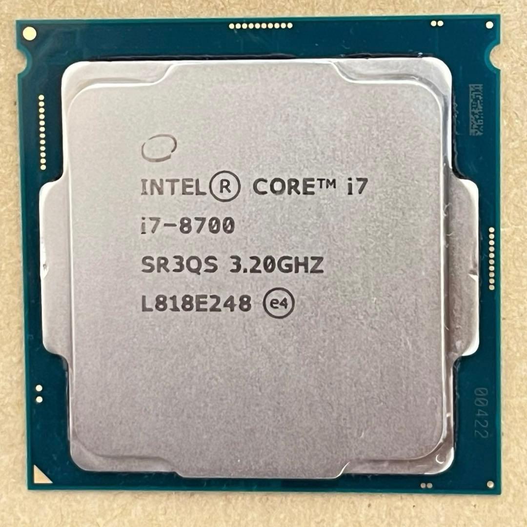 Core i7-8700 6コア12スレッド LGA1151