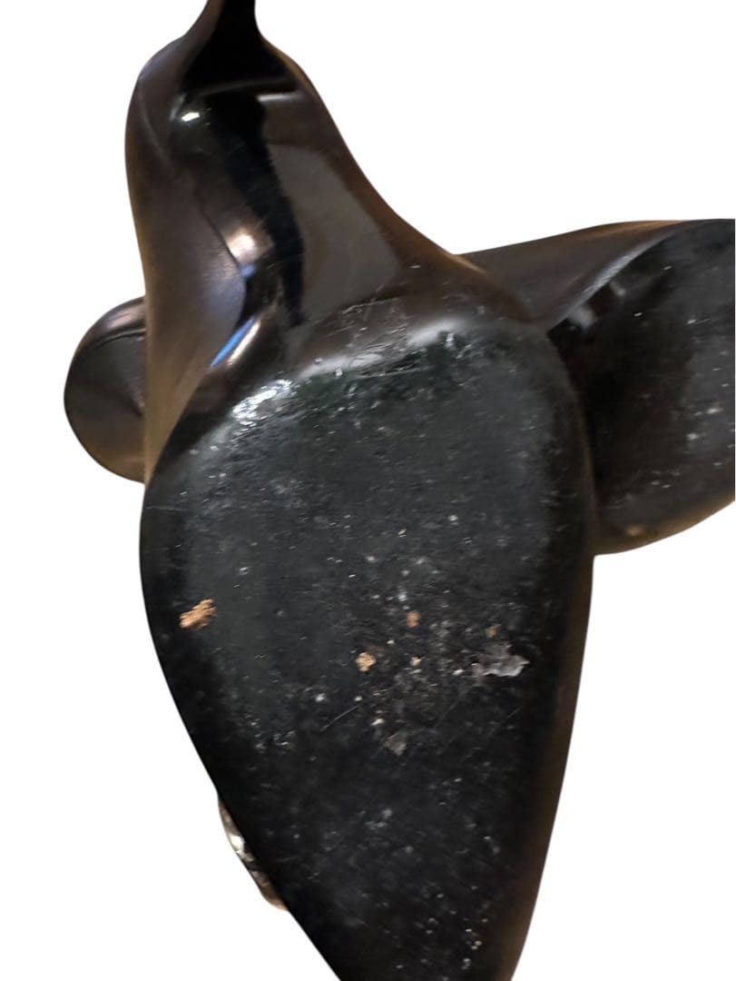 DIESEL ブラック ハイヒール ポインテッドトゥ38表記SBレザーパンプス