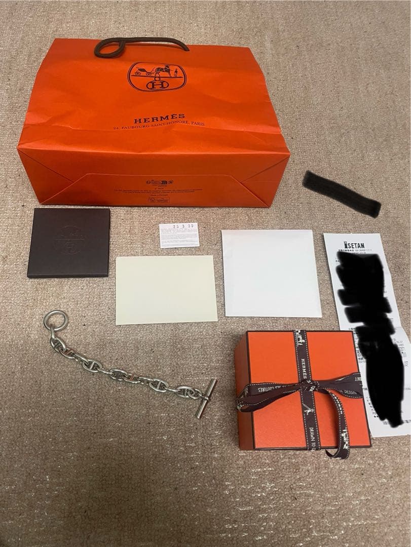 エルメス シェーヌダンクルTGM 12コマ　HERMES