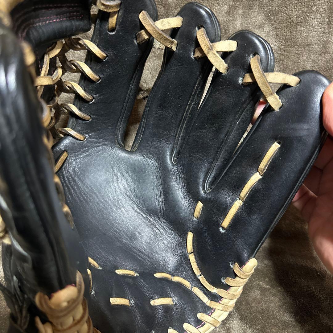 【中古】グラブワークス　オーダー一般硬式内野用グローブ 　薬指リング