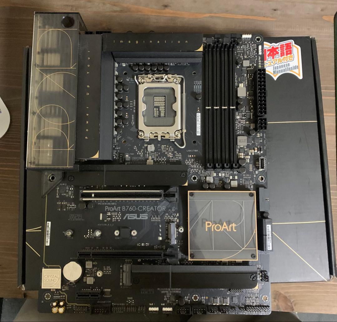 ASUS ProArt B760-CREATOR マザーボード