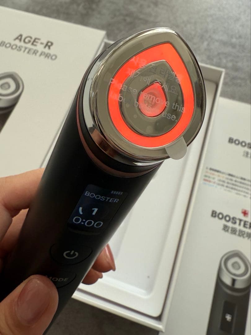 【総額5万円分⭐︎新品同様】AGE-R ブースタープロ　韓国コスメ付き♪♪