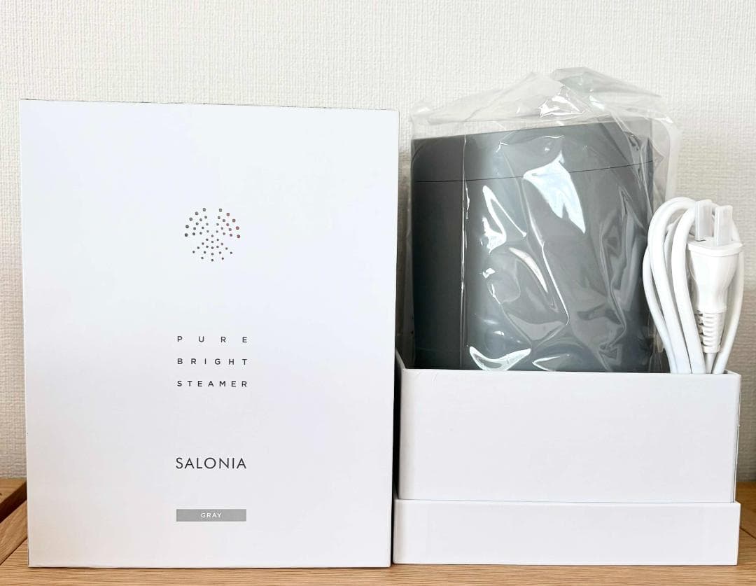 【開封済・未使用】SALONIA/サロニア/フェイススチーマー