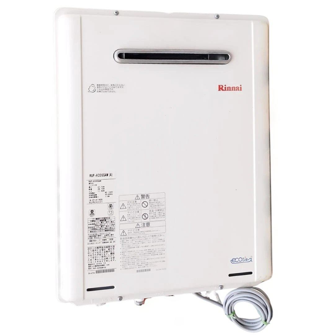 リンナイ LPガス用 ガス給湯器 エコジョーズ RUF-205SAW(A) 中古