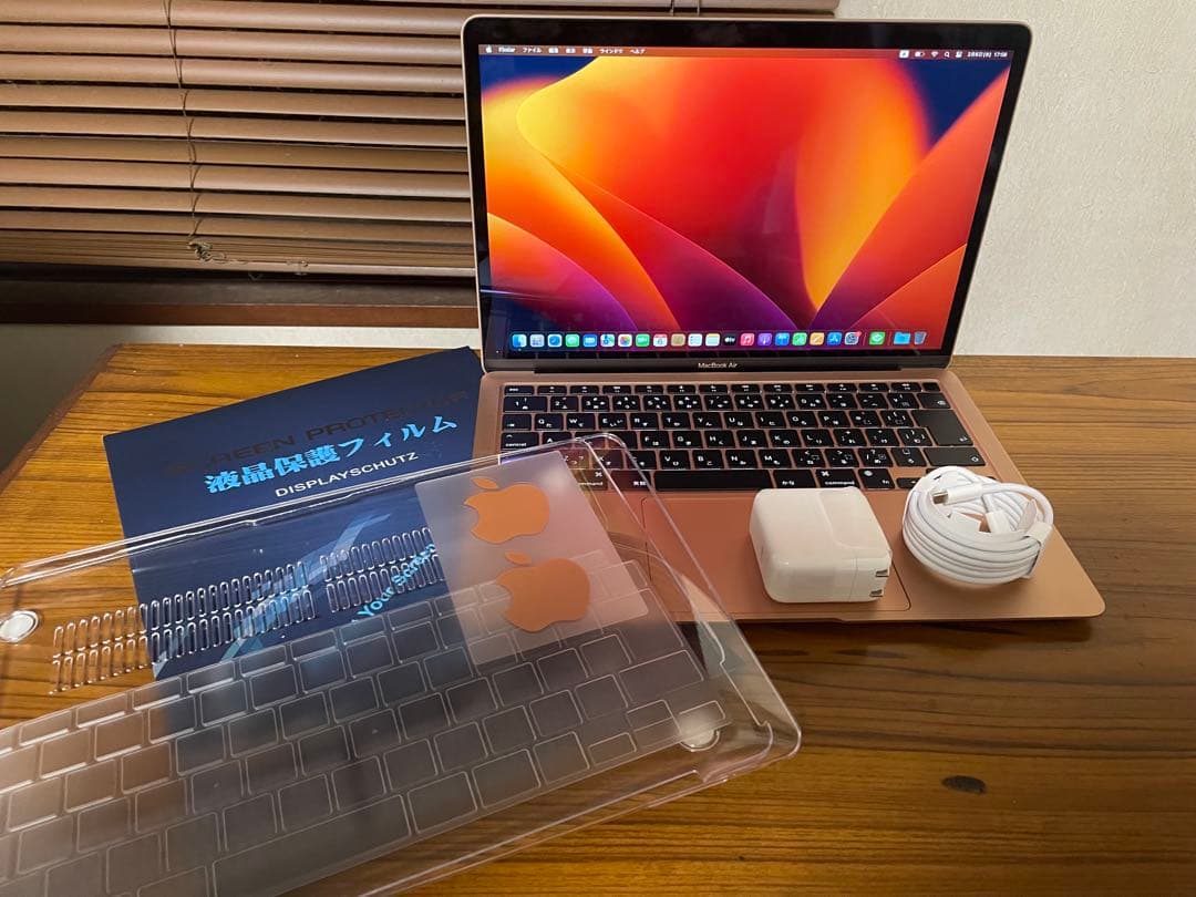 MacBook Air M1 13インチ ゴールド 本体