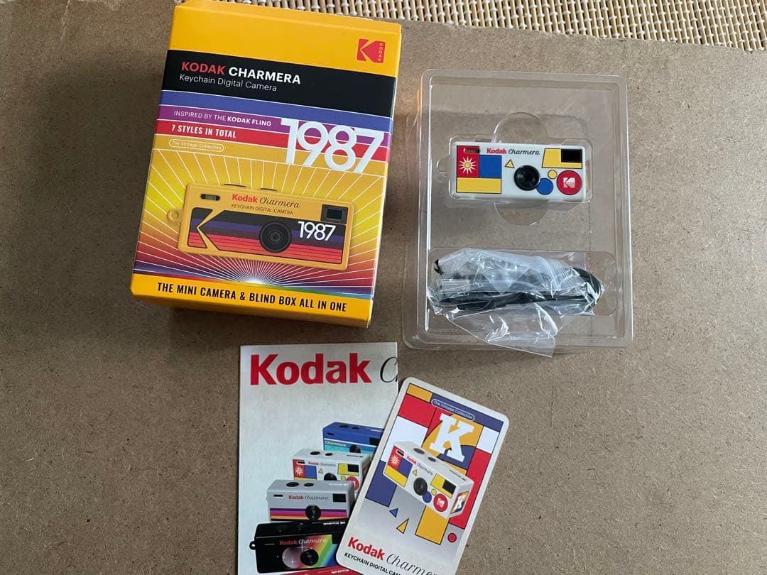 charmera Kodak トイカメラ　チャーメラ　白　ホワイト