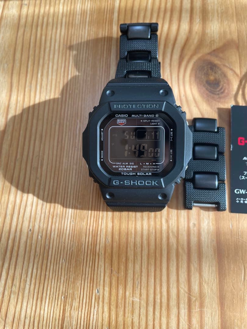 メタルバンド G-SHOCK GW-M5610UBC-1JF 電波ソーラー