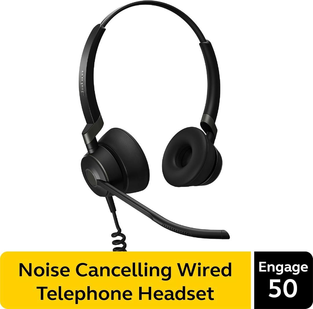 Jabra Engage 50 有線ヘッドセット USB Type-C接続