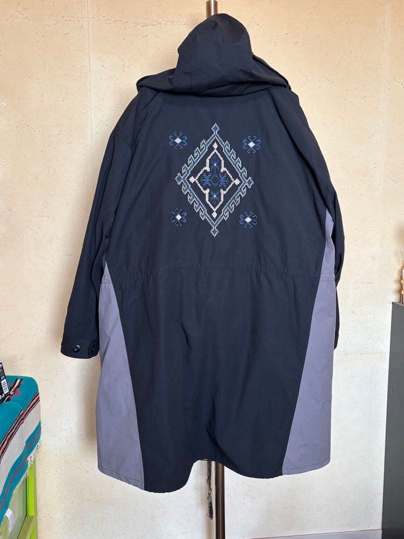 チャイハネ キリム柄刺繍 MEN’S 3WAYコートインナーのみクリーニング済み