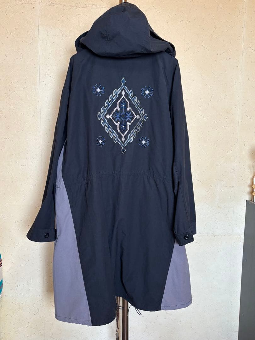 チャイハネ キリム柄刺繍 MEN’S 3WAYコートインナーのみクリーニング済み