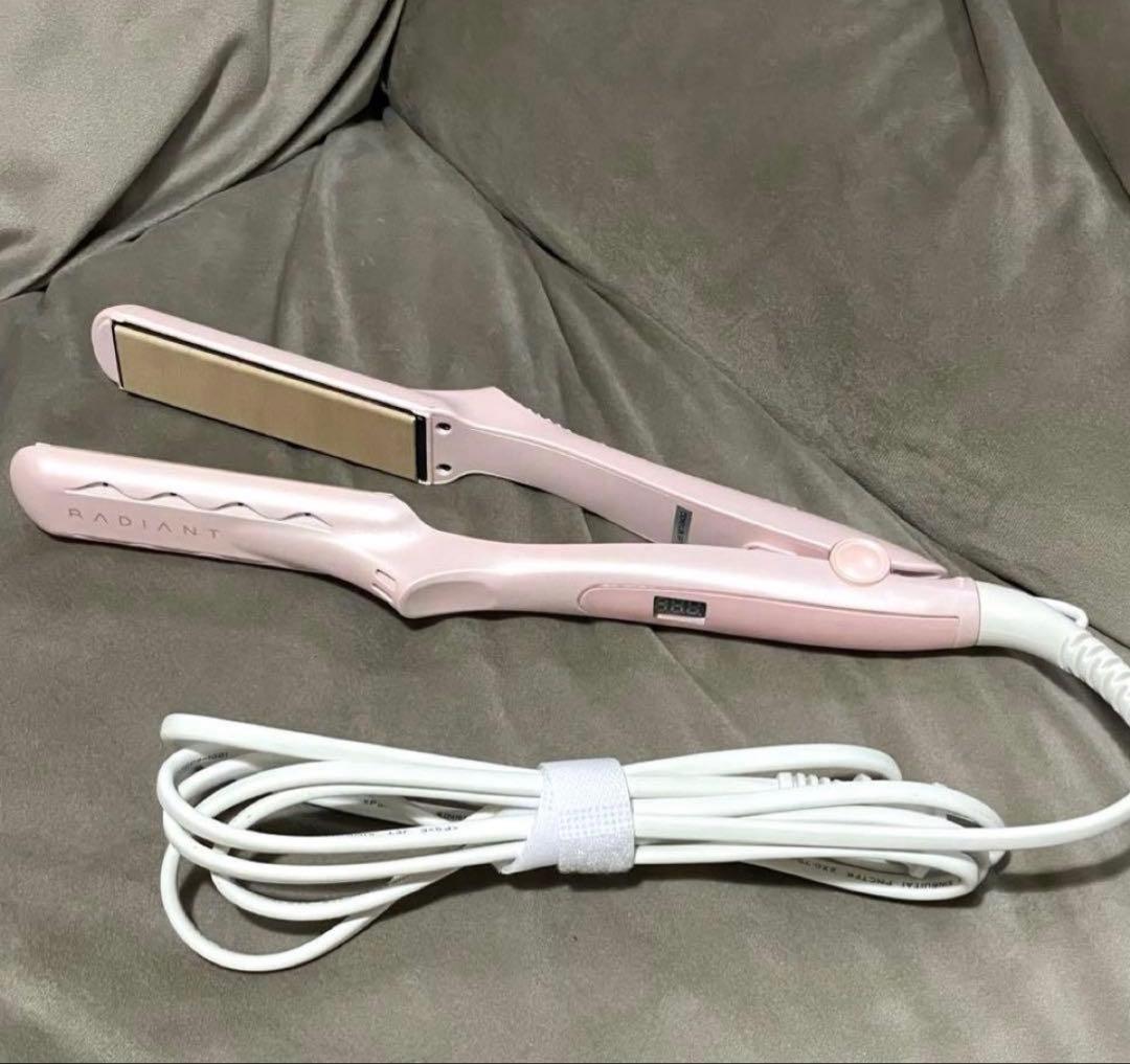 RADIANT ラディアント 限定カラー ピンク ストレートヘアアイロン